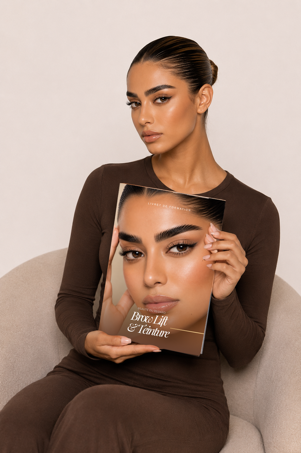 Modèle de Manuel de Formation Brow Lamination & Teinture | Livret & Kit de Formation Brow Lift Sourcils Canva