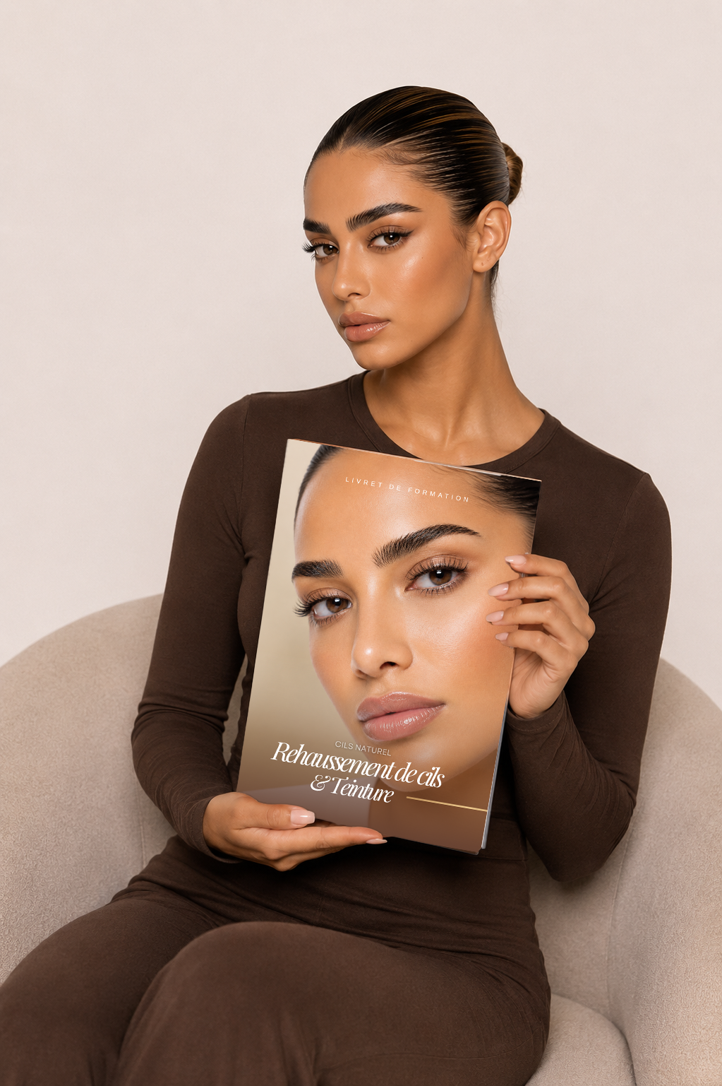 Modèle de Manuel de Formation Lash Lift & Teinture | Livret & Kit de Formation Cils Canva